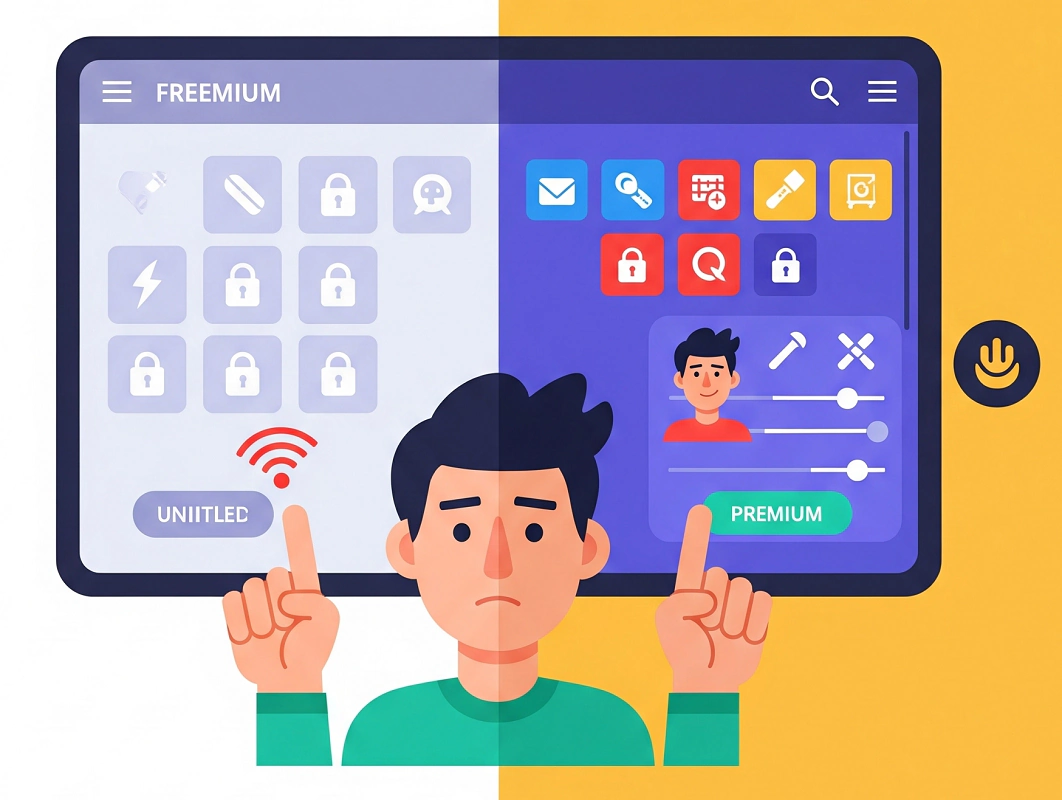 مدل فریمیوم چیست؟ راهنمای کامل پیادهسازی + مثال های موفق