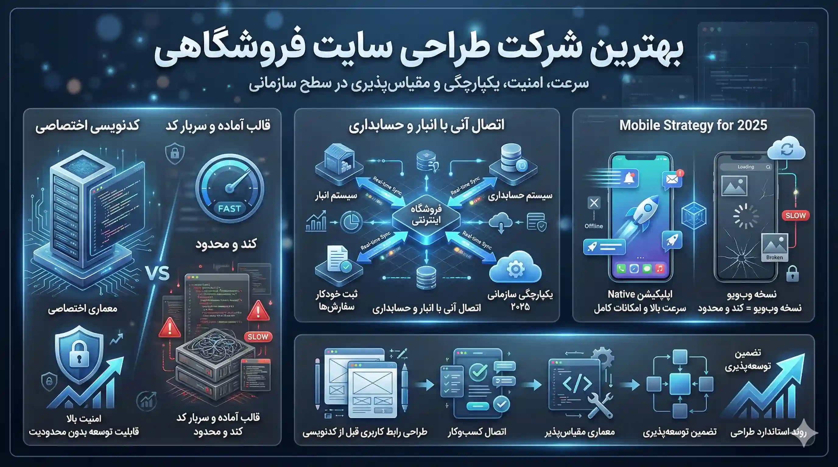 بهترین شرکت طراحی سایت فروشگاهی